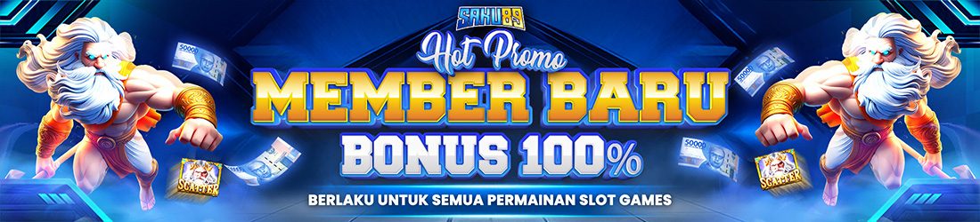 BONUS MEMBER BARU 100%
